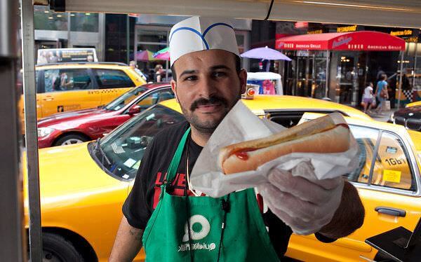 Dove mangiare un Hot Dog per strada a New York