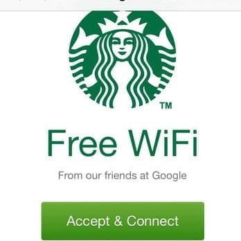 Wi-Fi Gratis in tutti i negozi della catena Starbucks